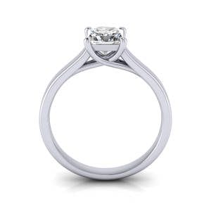 Engagement Ring, Princess Cut, RS12, Platinum, TF