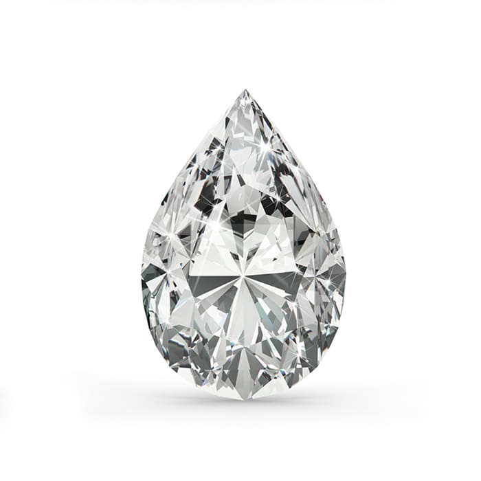 Pear Shaped Lab Grown Diamond