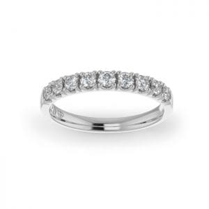 Ladies-Wedding-Platinum-Diamond-Ring-Scallop-Pave-2.5mm