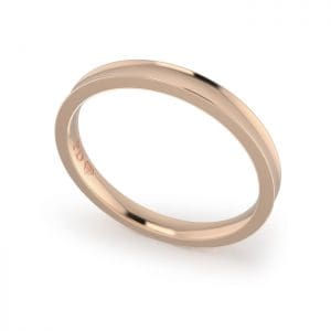 Ladies-Wedding-Ring-Rose-Gold-Concave-2.50mm