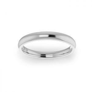 Ladies-Wedding-ring-White-Gold-3mm