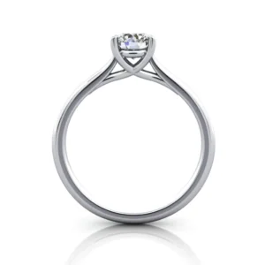 Engagement Ring RS16 White Gold TF