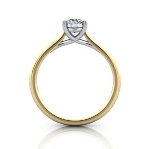 Diamond Ring RS16 Yellow Gold TF