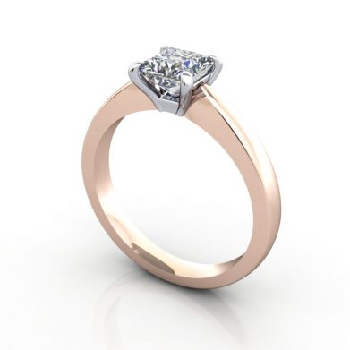 Engagement Ring, RS11, Platinum, 3D Thumbnail