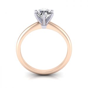 Engagement Ring, Rose Gold, RS2, TF