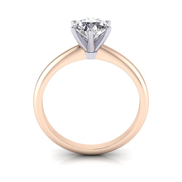 Engagement Ring, Rose Gold, RS2, TF