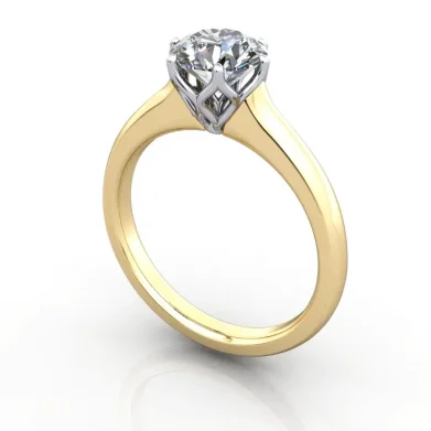 Solitaire-Engagement-Ring-Round-Brilliant-Diamond-RS19-Platinum-3D