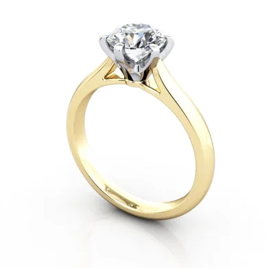 Solitaire-Engagement-Ring-Round-Brilliant-Diamond-RS21-Platinum-3D
