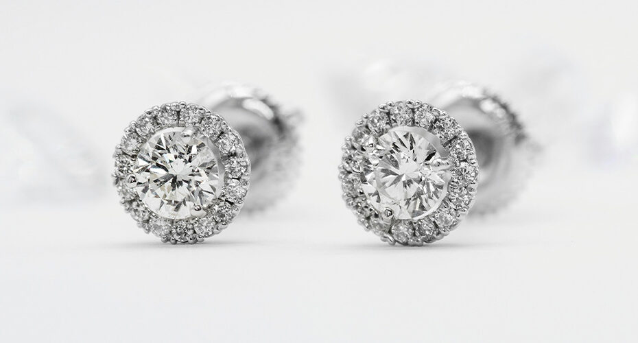 Diamond Stud Earrings