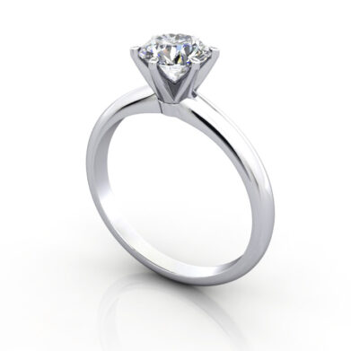 Diamond Ring Solitaire Platinum 1.00 carat Diamond RS2